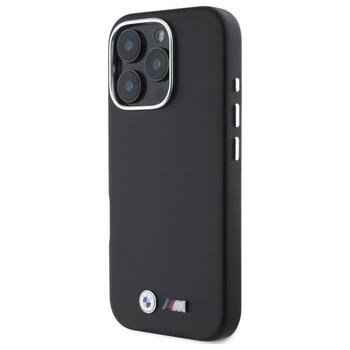BMW M Smooth Full Wrapped Metal MagSafe Чехол для Apple iPhone 16 Pro Max (BMHMP16X23PMWK)