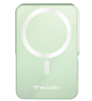 Verbatim Charge n Go Magnetic Wireless Charge Повербанк 10000mAh / Green (32259V)