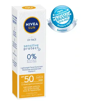 Nivea Sun UV Face Face Sun Care Солнцезащитное средство для лица 50ml SPF50 (4005900993854)