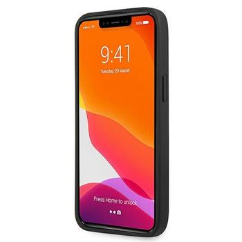 AMG AMHCP13LDOLBK Back Case Кожанный Чехол для телефона Apple iPhone 13 / 13 Pro Черный (AMHCP13LDOLBK)