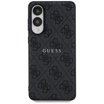 Guess 4G Ring Classic Logo MagSafe Case Aizsargapvalks priekš Samsung Galaxy S25 Edge (GUHMS25EG4GFRK)