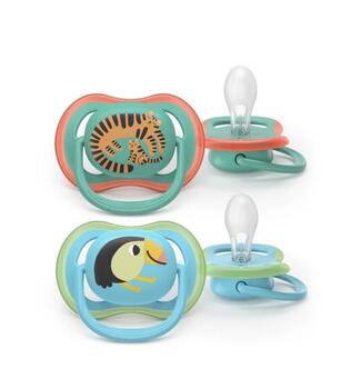 Philips Avent Ultra Air Детские Пустышки 6-18m 2шт (SCF087/11)