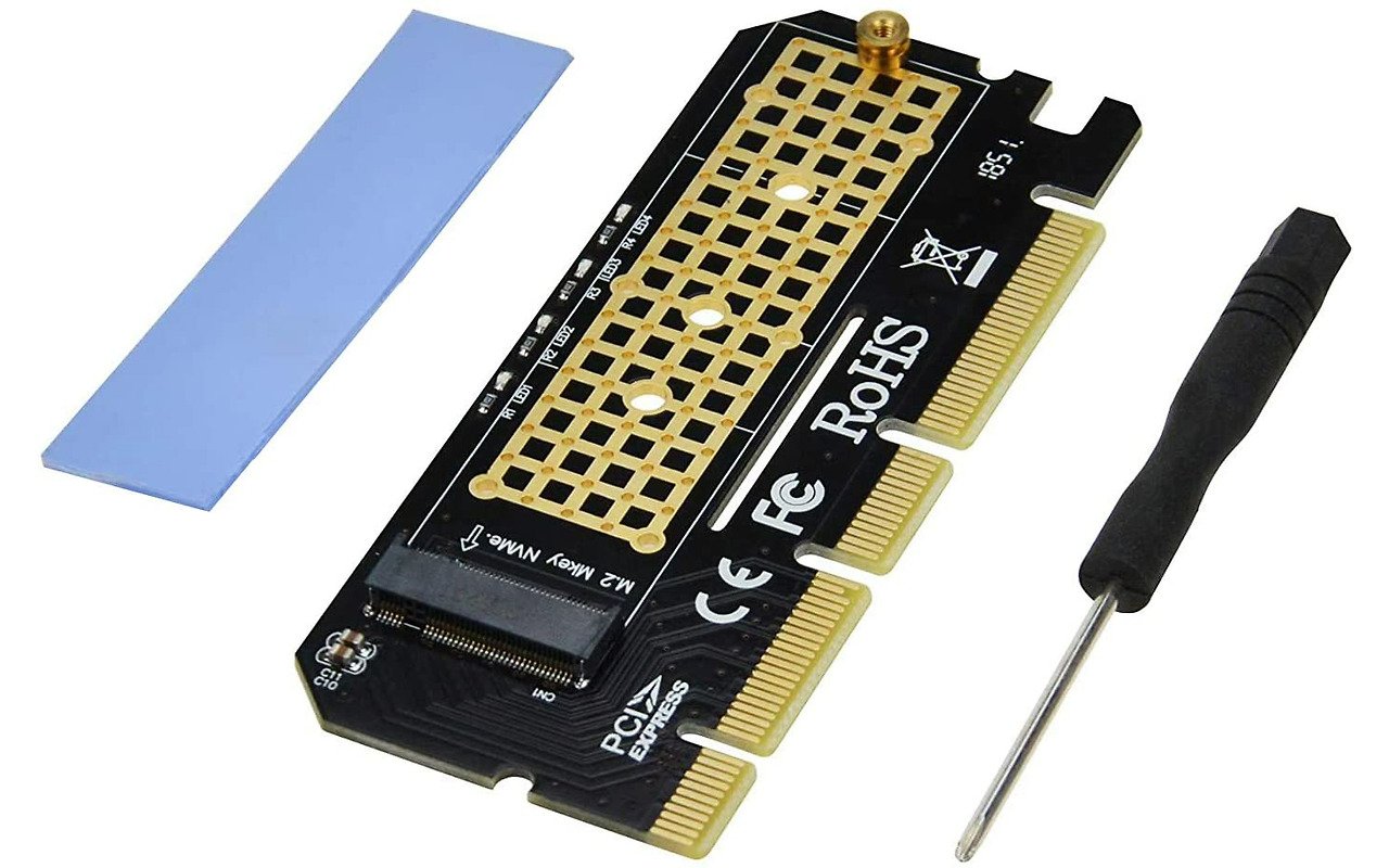 Savio AK-41 PCI-E x4/x8/x16 Expansion card adapter M.2 NVMe (AK-41)