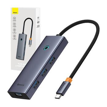 Baseus UltraJoy USB Hubs Centrmezgls 5 portu USB-C 3.2 (B00052809813-00)