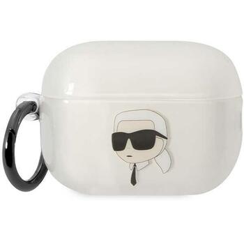 Karl Lagerfeld KLAP2HNIKTCT Ikonik Karl Lagerfeld Защитный чехол для Airpods Pro 2 (2022/2023) / прозрачный (KLAP2HNIKTCT)
