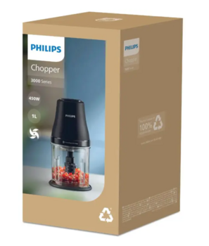 Philips HR1501/00 Измельчитель электрический 1L 450W (HR1501/00)