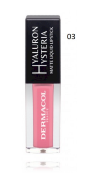 Dermacol Hyaluron Hysteria Matte Liquid Lipstick No.03 Жидкая матовая помада 4,5 ml (85975248)