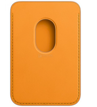 Apple iPhone Кожаный кошелек with MagSafe California Poppy (MHLP3ZE/A)
