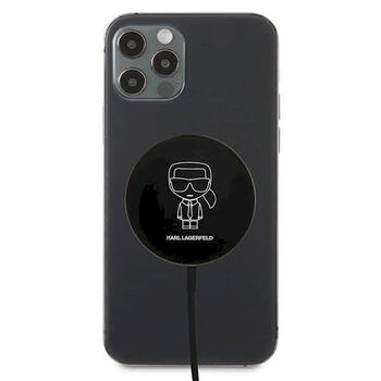 Karl Lagerfeld Induction Charger KLCBMSIKBK Зарядное устройство 15W MagSafe (KLCBMSIKBK)