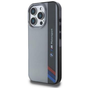 BMW Motorsport IML Vertical Stripe Aizsargapvalks Priekš Apple iPhone 16 Pro (BMHCP16L23HTFEG)