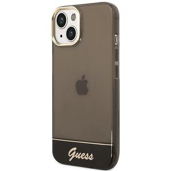Guess GUHCP14MHGCOK Hardcase Translucent Aizsargapvalks priekš iPhone 14 Plus / 15 Plus 6.7