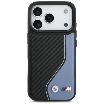 BMW M Carbon Logo MagSafe Case Aizsargapvalks priekš Apple iPhone 17 Pro (BMHMP17L25PCCSCBK)