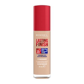 Rimmel London Lasting Finish 35HR SPF20 Full Coverage Lightweight Foundation Тональная основа с полным покрытием 201 30 ml (3616304825118)