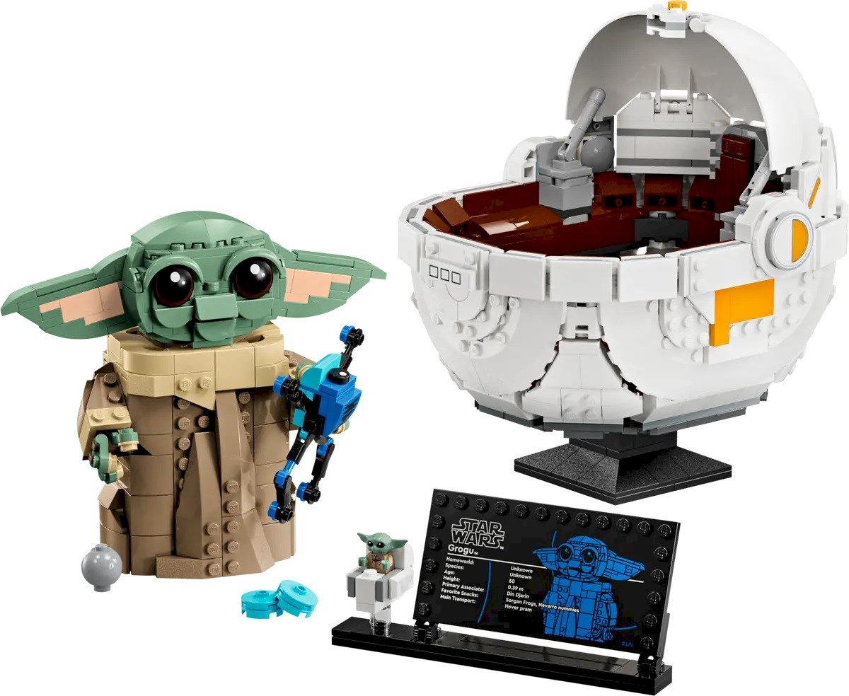 LEGO Star Wars 75403 Grogu ar hover ratiņiem (75403)