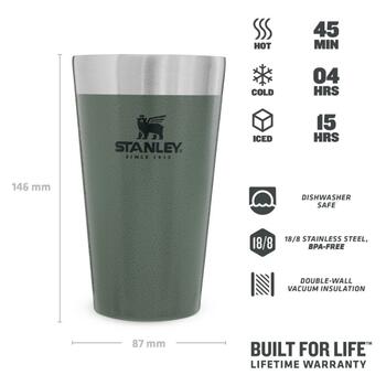 Stanley The Stacking Beer Pint Adventure Alus krūze 0.47L (669400)