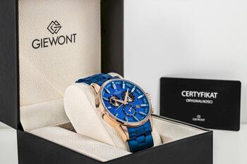 Giewont Chronograph Sapphire Vīriešu pulkstenis GW4580-B5 / zils (GW4580-B5)