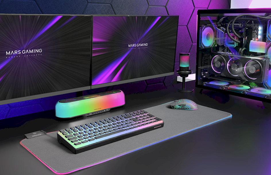 Mars Gaming MSBORB Pārnēsājamais ballīšu skaļrunis Stereo 20W 2400mAh / melna (MSBORB)