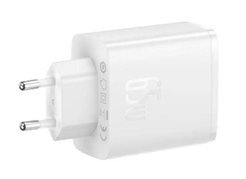 Baseus OS-Cube Pro 2xUSB-C / USB Настенное Зарядное Устройство 65W (P10152301213-00)
