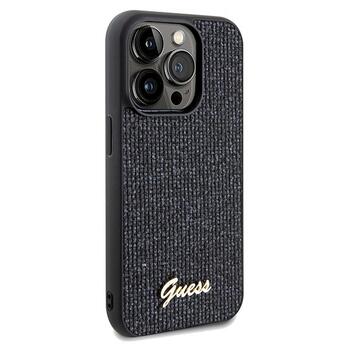 Guess GUHCP14LPMSDGSK Hardcase Disco Metal Script Защитный чехол для iPhone 14 Pro 6.1