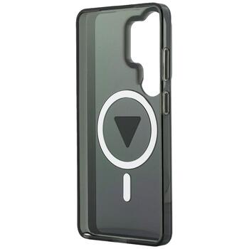 Case Guess IML Gradient Triangle MagSafe Aizsargapvalks priekš Samsung Galaxy S26 Ultra / melns (GUHMS26LHGTMLCGK)