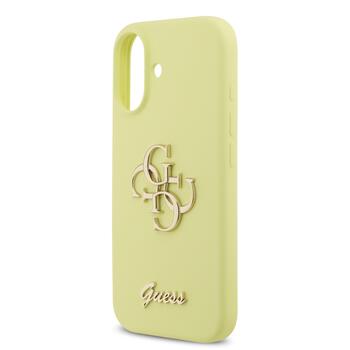 Guess Liquid Silicone 4G Metal Logo Case Чехол для Apple iPhone 17 (GUHCP17SSC4GLMY)