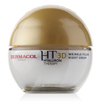 Dermacol Hyaluron Therapy 3D Ночной Крем-Филлер От Морщин 50 ml (8595003108393)