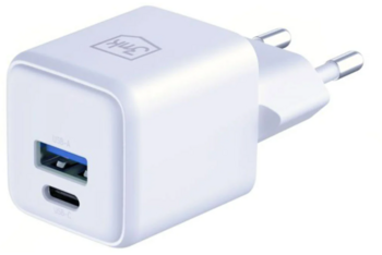 3MK Hyper GaN Fast Charger Зарядное Устройство USB-C / USB-A 20W (5903108640084)