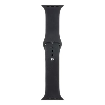 OBAL:ME Silicone Strap Силиконовый ремешок для Apple Watch 42-49mm M-L / чёрный (57983126133)