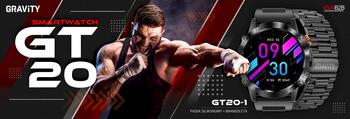 Smartwatch Gravity GT20-1 Смарт-часы / чёрный (GT20-1)