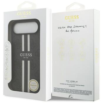 Guess 4G Printed Stripes MagSafe Case Чехол для Apple iPhone 17 Air (GUHMP17MP4RPSK)
