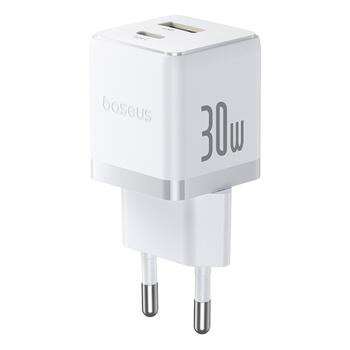 Baseus Palm Fast Charger USB / USB-C Адаптер питания 30W (EB569909040)