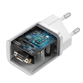 Baseus CCSP020102 Super Si 1C Ceļojuma Lādētājs 25W (CCSP020102)