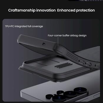 Nillkin CamShield PRO Hard Case Защитный чехол для Samsung Galaxy S26 Ultra / чёрный (57983129402)