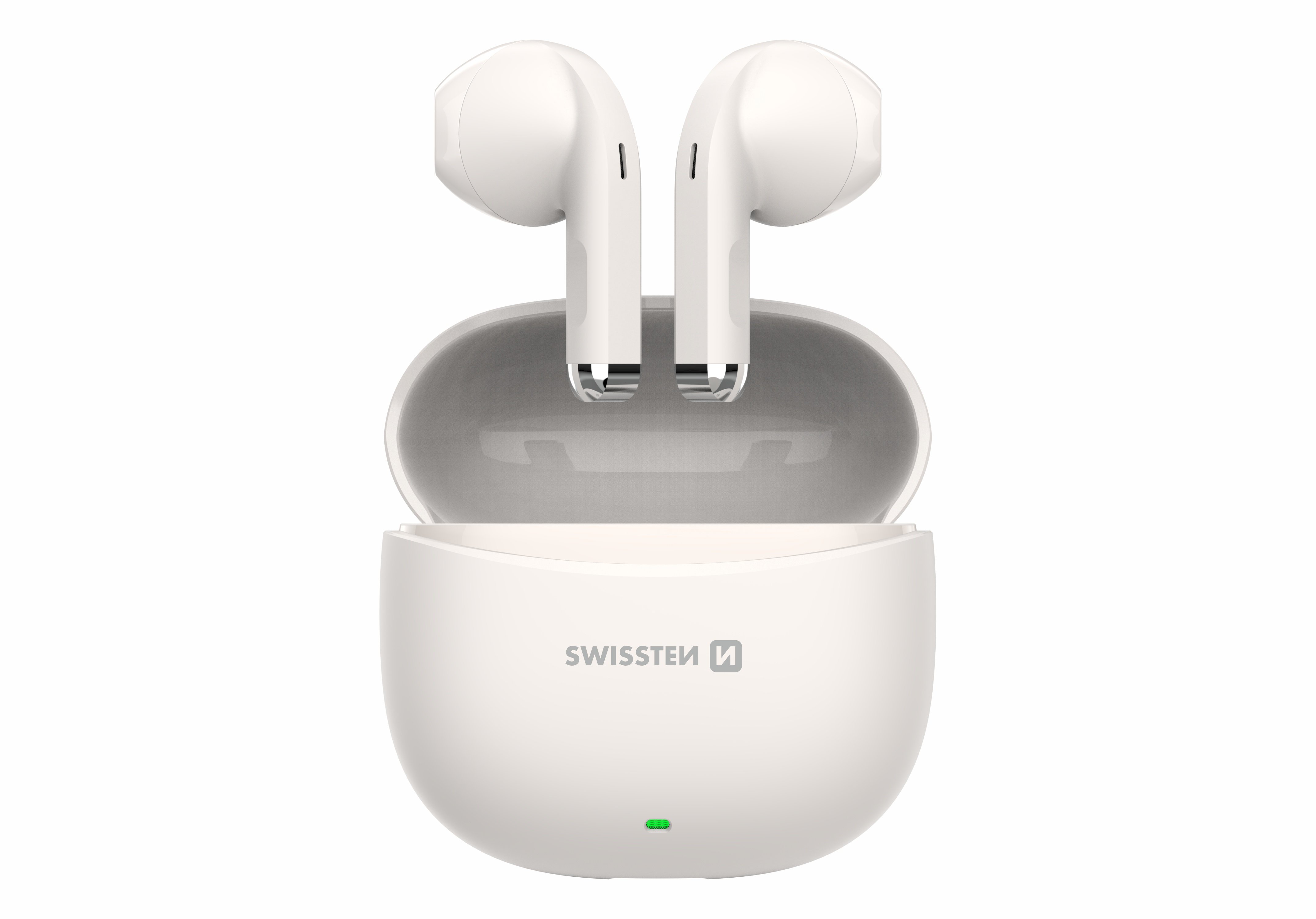 Swissten TWS Mini TUNE Bluetooth Стерео Гарнитура с Микрофоном Бежевый (51107100)