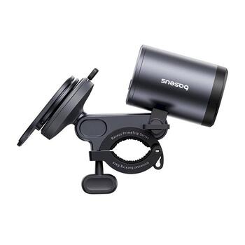 Baseus PrimeTrip 2-in-1 Velosipēda turētājs Tālruņa turētājs + lukturis / melns (C12569000121-00)