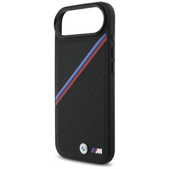 BMW M Tricolor Metal Logo MagSafe Case Aizsargapvalks priekš Apple iPhone 17 Air (BMHMP17M25PCSPEK)