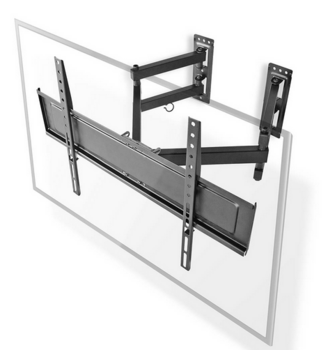 Nedis TVWM5350BK Pilnībā Kustīgs TV sienas stiprinājums 32–70″ (TVWM5350BK)