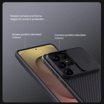 Nillkin CamShield PRO Hard Case Защитный чехол для Samsung Galaxy S26 Ultra / чёрный (57983129402)