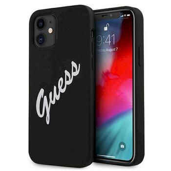 Guess GUHCP12SLSVSBW Silicone Vintage Hardcase Защитный чехол для iPhone 12 mini 5,4
