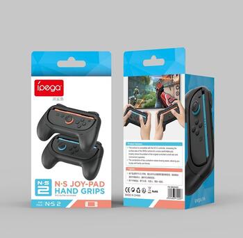 iPega SW2055D Grip для JoyCon Controllers Nintendo Switch 2 / чёрный (PG-SW2055D)
