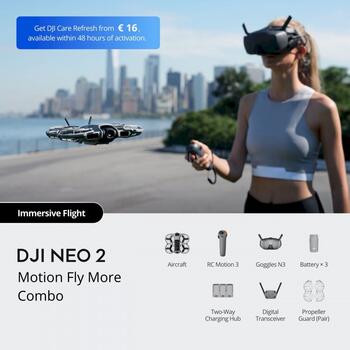 DJI Neo 2 Motion Fly More Combo Drona komplekts (CP.FP.00000273.01)