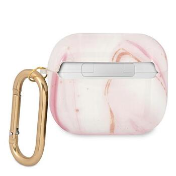 Guess GUA3UNMP AirPods 3 cover Marble Collection Защитный чехол для AirPods 3 / розовый (GUA3UNMP)