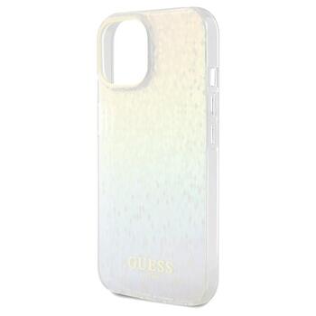Guess GUHCP14SHDECMI Hardcase IML Faceted Mirror Disco Iridesc Защитный чехол для iPhone 14 / 15 / 13 6.1