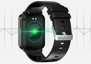 Smartwatch Gravity с 2 ремешками GT17-7 / чёрный (GT17-7)