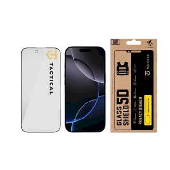 Tactical Glass Shield Privacy Stealth 5D Защитное стекло для Apple iPhone Air / чёрный (TA-57983128074)