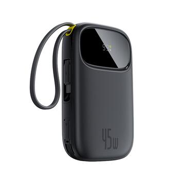 Baseus EnerFill FC31 Портативный аккумулятор 10000 mAh 45W / чёрный (6932172695828)