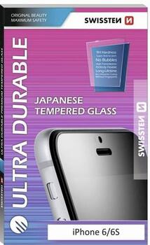 Swissten Ultra Durable 3D Full Face Tempered Glass Защитное стекло Apple iPhone 6 / 6S Белое (SW-JAP-T-3D-IPH6-WH)