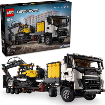LEGO Technic Volvo FMX Truck with EC230 Excavator Konstruktora komplekts (42175)