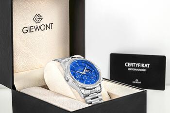 Giewont Chronograph Sapphire Vīriešu pulkstenis / sudraba-zils (GW9460-B3)