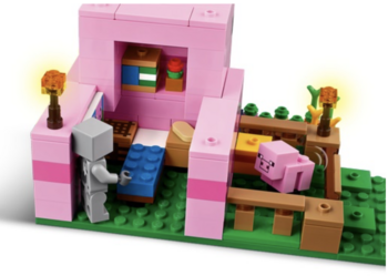 LEGO 21268 Minecraft The Baby Pig House Конструкторы (21268)